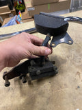 Harley FLH Rear Brake Master Cylinder Reservoir Mount Bracket Glide Touring FLH