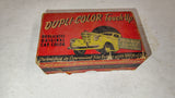 Vtg 1949 Plymouth New Brunswick Blue Dupli-Color Paint Set Box 3 Bottles DP337