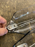 Ghost Hand Guards Harley Dyna Touring Softail Sportster Clear Memphis Shades?