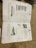 Antique 1927 John Barnes Treadle Lathe Drills Catalog Original Illustrated Copy