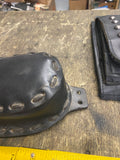 HARLEY HERITAGE SOFTAIL SPRINGER FATBOY BLACK TANK PANEL Pouch Gas tank Shovelhe