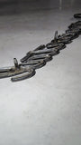 1976-1979 Lincoln Continental Script Emblem Fender Trunk Badge OEM D6VB-65291B68