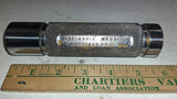 Vtg Double End Plug Gauge 1.3745 / 1.3755 GO NO GO Solid Hardened A2 Tool Steel