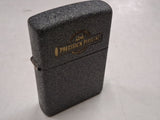 MINT 2010 Precision Pipeline Zippo Lighter – Unstruck Iron Stone/Crackle Finish