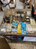 Mixed Electronic Parts Lot Coaxial TV Antenna Connectors VHF UHF Adapters Splitt