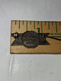 WWII Sterling Silver Army Navy E Award Pin Vintage Production Excellence Badge
