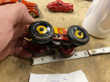 Marx Vintage Tin Litho No.4 Windup Midget Racer Car Toy Boattail Indy 30's Colle