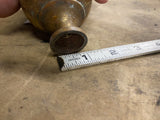Harley Shovelhead Vtg Accessory Brass Trim Balls Grips Axle Covers Panhead Bed 1