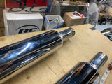KERKER Slip-On Exhaust Mufflers Harley Touring 95^ 3 1/2 Ultra Classic Road King