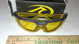 Rocky Creek Bi-Focal Foam Padded Motorcycle Glasses Yellow Lens +2.0 YE200