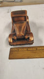 Vintage Banthrico Metal Car Coin Bank Rouge Employees Credit Union Dearborn MI
