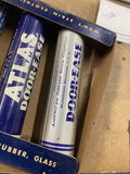 Vintage NOS Stainless “DOOR EASE” Stick Lubricant General Hardware store display