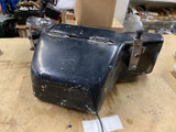 Harley Panhead Shovelhead Touring Fairing Radio Caddy Kit Glove box Sun Guage Vo