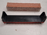 Tyco HO Scale Southern Railroad 50’ Pulpwood Flat Car Log Load 334A Boxed Vintag