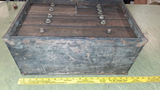 Vintage H Gerstner & Sons Oak Machinist Tool Chest 7 Drawer Box Yale Lock O41