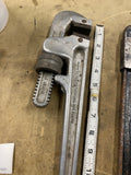 18-Inch Toledo Beaver Aluminum Pipe Wrench, USA Lightweight Plumber tools 13"