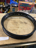 NOS 2.15x18 Dunlop Harley Star Hub Wheel Rim Knucklehead Flathead Panhead 36-66