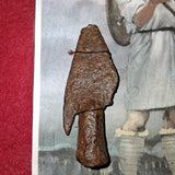 Ancient Byzantine Iron Spearhead Arrowheads 10th-15th Century AD Ravenna Italy