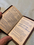 1941 US Armed Forces Army Marines New Testament WWII Vintage Military Bible Vtg