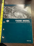 2008 Harley FXDSE2 Model Parts Catalog