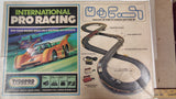 Vintage TycoPro International Pro Racing HO Slot Car Track Set 8105 Lot