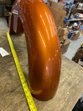 Custom Front Fender Amber Whiskey Harley Touring Street Road Glide 5 1/2" FLH