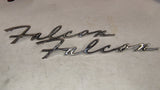 1963 Ford Falcon Script Emblem Pair Left Right OEM C3DB-62291A36-A / B