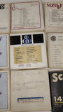 Vintage Reel to Reel Tape Lot Adver-Tunes Scotch 141 MZH&F Radio Promo Tapes