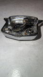1980-1996 Cadillac Trunk Lock Cover Emblem Crest OEM 20402799 Flip Keyhole
