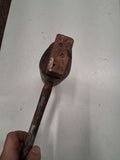 Antique Carpenter Cooper Wood Mallet Carving Framing Woodworking Hammer Primitiv
