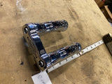 OEM Chrome 5" Pullback Risers Harley Street Bob Dyna Softail Chopper Heritage