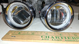 Custom Dynamics Chrome ProBEAM LED Fog Lamps Harley Touring 14-22 2001-2196