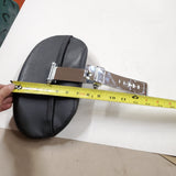 Mustang Touring Driver Seat Backrest Post/Pad Harley honda Softail Glide FLH