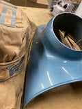 Zundapp Bella scooter Headlight Nacelle Bezel Cover NOS OEM F3025 Blue Vintage
