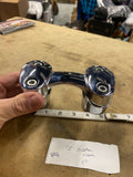 3" Chrome Custom Pullback Risers 1" bars Harley Softail Dyna Sportster chopper