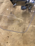 OEM Clear Motorcycle Windshield 14" Tall Mounting Hardware Detachable M8 Softail