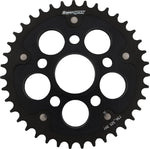 SUPERSPROX REAR STEALTH SPROCKET ALU/STL 39T-525 BLK DUCATI