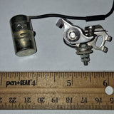 OEM Yamaha Points Breaker / Condenser Assembly 183-81421-10-00 Vtg Old Stock