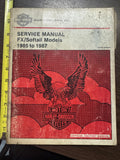 85^87 Harley FX/Softail Official Factory Service Manual