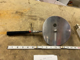 Vintage Vischer Pressure Cooker Lid Metal Black Handle Locking Valve Assembly
