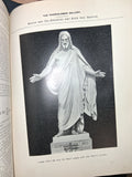 1900 Victorian Family Bible AJ Holman Parallel Leather Metal Clasps Apocrypha