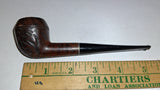 Vintage Willard Imported Briar Tobacco Pipe Carved Apple Billiard Estate Pipes