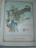 1900 Victorian Family Bible AJ Holman Parallel Leather Metal Clasps Apocrypha