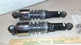 Burly Brand 10.5 Slammer Shocks Harley Touring Chrome Progressive B28-1203 Pair