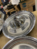 1964-1966 Plymouth Valiant Barracuda 13 Inch OEM Hubcaps Set of 4 Used Mopar