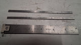 Vintage Starrett No 600 Hook Rule 6 Inch Lufkin 2310 Steel Rules Machinist Lot