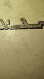 1949-1952 Chevrolet Script Emblem Badge Chrome Signed GM 3052 Classic