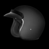 D.O.T. DAYTONA CRUISER- DULL BLACK- XX-SMALL MOTORCYCLE ADVENTURE