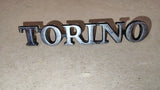 1972-1976 Ford Gran Torino Fender Emblem Badge OEM Chrome D2OB-16098-DA T5217