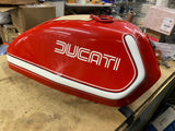 NOS Ducati Darmah Fuel Gas Petrol Tank OEM Vintage 900cc Factory Paint Original!